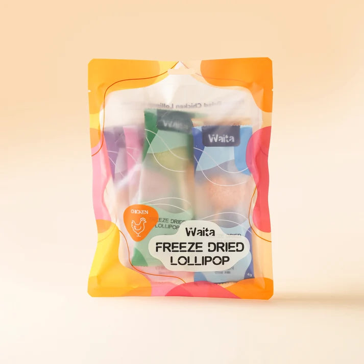 Waita Freeze-Dried Chicken Lollipops for Dogs and Cats